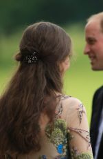 KATE MIDDLETON at a Gala Dinner at Houghton Hall in King