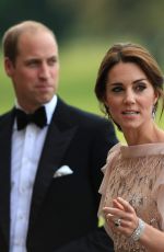 KATE MIDDLETON at a Gala Dinner at Houghton Hall in King