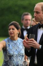 KATE MIDDLETON at a Gala Dinner at Houghton Hall in King