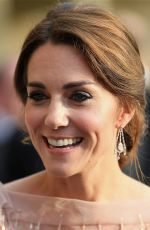 KATE MIDDLETON at a Gala Dinner at Houghton Hall in King