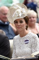 KATE MIDDLETON at Royal Ascot at Ascot Racecourse, 06/15/2016