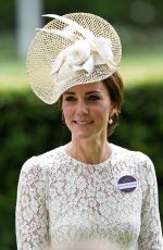 KATE MIDDLETON at Royal Ascot at Ascot Racecourse, 06/15/2016