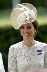 KATE MIDDLETON at Royal Ascot at Ascot Racecourse, 06/15/2016