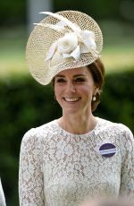 KATE MIDDLETON at Royal Ascot at Ascot Racecourse, 06/15/2016