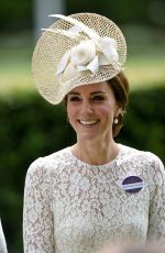 KATE MIDDLETON at Royal Ascot at Ascot Racecourse, 06/15/2016