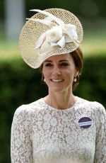 KATE MIDDLETON at Royal Ascot at Ascot Racecourse, 06/15/2016