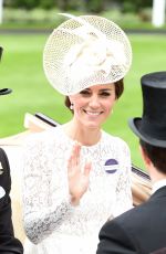 KATE MIDDLETON at Royal Ascot at Ascot Racecourse, 06/15/2016