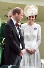 KATE MIDDLETON at Royal Ascot at Ascot Racecourse, 06/15/2016