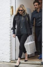 KATE MOSS Leaves Manolo Blahnik Store in Chelsea 06/18/2016