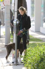 KATE UPTON Walks Her Dog Out in Los Angeles 06/02/2016