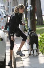 KATE UPTON Walks Her Dog Out in Los Angeles 06/02/2016
