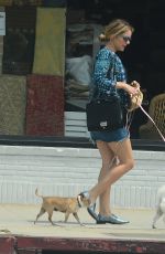 KATHARINE MCPHEE in Denim Skirt Out in West Hollywood 06/10/2016