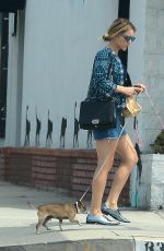 KATHARINE MCPHEE in Denim Skirt Out in West Hollywood 06/10/2016