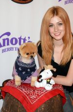 KATHERINE MCNAMARA at Ghost Rider Rides Again Event at Knotts Berry Farm in Buena Park 06/04/2016