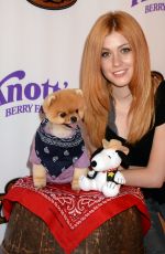 KATHERINE MCNAMARA at Ghost Rider Rides Again Event at Knotts Berry Farm in Buena Park 06/04/2016