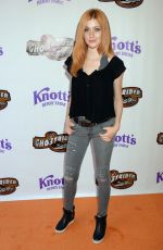 KATHERINE MCNAMARA at Ghost Rider Rides Again Event at Knotts Berry Farm in Buena Park 06/04/2016