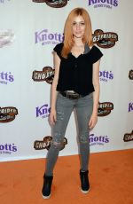 KATHERINE MCNAMARA at Ghost Rider Rides Again Event at Knotts Berry Farm in Buena Park 06/04/2016