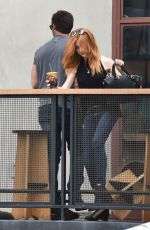 KATHERINE MCNAMARA Getting Coffee at Verve in West Hollywood 06/09/2015