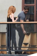 KATHERINE MCNAMARA Getting Coffee at Verve in West Hollywood 06/09/2015