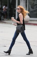 KATHERINE MCNAMARA Leaves Verve Coffee in Los Angeles 06/10/2016