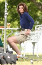 KATIE HOLMES on the Set of 