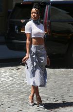 KEKE PALMER Out and About in New York 06/20/2016