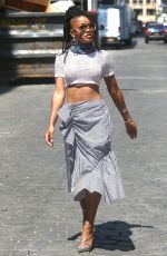 KEKE PALMER Out and About in New York 06/20/2016