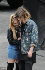 KELLI BERGLUND and Tyler Wilson Out in Los Angeles 06/11/2016