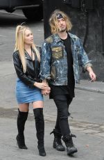 KELLI BERGLUND and Tyler Wilson Out in Los Angeles 06/11/2016
