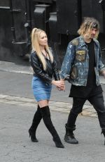 KELLI BERGLUND and Tyler Wilson Out in Los Angeles 06/11/2016