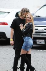 KELLI BERGLUND and Tyler Wilson Out in Los Angeles 06/11/2016