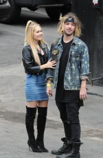 KELLI BERGLUND and Tyler Wilson Out in Los Angeles 06/11/2016