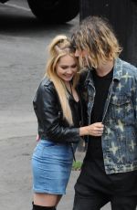 KELLI BERGLUND and Tyler Wilson Out in Los Angeles 06/11/2016