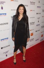 KELLY HU at 2nd Annual Art for Animals Fundraiser in West Hollywood 06/04/2016