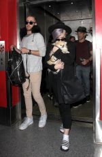 KELLY OSBOURNE at LAX Airport in Los Angeles 06/10/2016