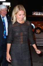 KELLY RIPA Night Out in New York 06/16/2016