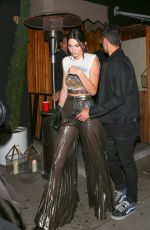 KENDALL JENNER and GIGI HADID at Nice Guy in West Hollywood 06/02/2016