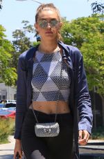 KENDALL JENNER and GIGI HADID Out in Los Angeles 06/02/2016