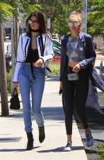 KENDALL JENNER and GIGI HADID Out in Los Angeles 06/02/2016