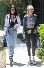 KENDALL JENNER and GIGI HADID Out in Los Angeles 06/02/2016