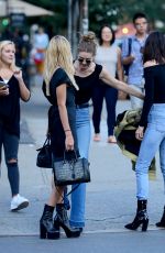 KENDALL JENNER and GIGI HADID Out in New York 06/21/2016