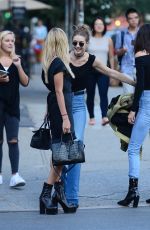 KENDALL JENNER and GIGI HADID Out in New York 06/21/2016