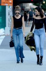 KENDALL JENNER and GIGI HADID Out in New York 06/21/2016