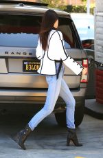KENDALL JENNER at a Gas Station in Los Angeles 06/02/2016