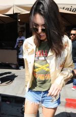 KENDALL JENNER at Il Pastaio in Beverly Hills 06/13/2016