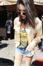 KENDALL JENNER at Il Pastaio in Beverly Hills 06/13/2016