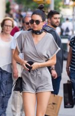 KENDALL JENNER in Shorts Out in New York 06/19/2016