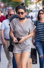 KENDALL JENNER in Shorts Out in New York 06/19/2016