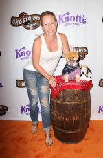 KENDRA WILKINSON at Ghost Rider Rides Again Event at Knotts Berry Farm in Buena Park 06/04/2016