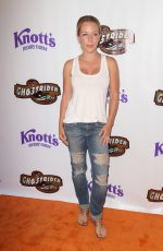 KENDRA WILKINSON at Ghost Rider Rides Again Event at Knotts Berry Farm in Buena Park 06/04/2016